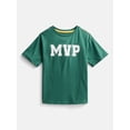 thumbnail image 2 of Wonder Nation Little Boys' Crewneck Tee with Short Sleeves, 3-Pack, Sizes 4-10, 2 of 4