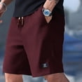 thumbnail image 2 of YANGXINX Men's Casual Shorts Summer Lightweight Drawstring Elastic Waist Joggers with Pockets Breathable Outdoor Athletic Relaxed Fit Clothes, 2 of 9