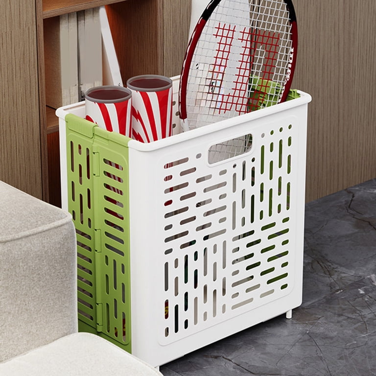 Laundry Hamper, Rolling Laundry Hamper with Wheels, Plastic