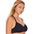 thumbnail image 2 of Becca by Rebecca Virtue BLACK Color Code Alex Bikini Swim Top, US 32D, UK 32D, 2 of 4