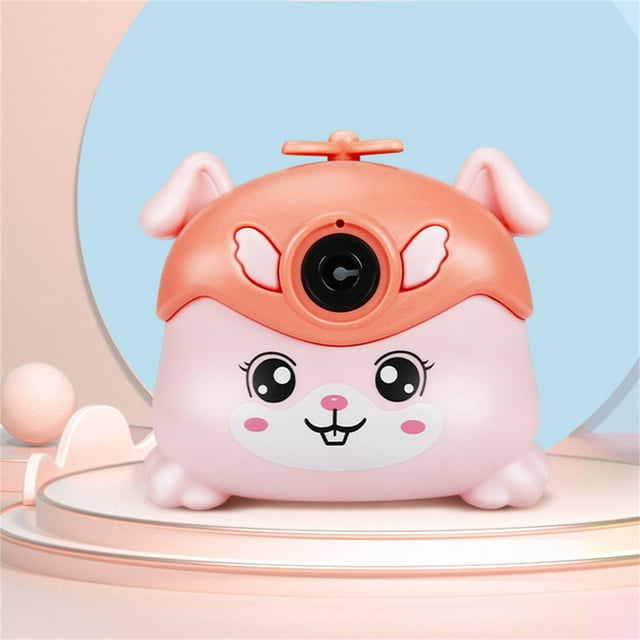 EGNMCR Bubble Machine Rabbit Bubble Machine Automatic Bubble Blower Portable Bubble Maker for Kids50ML bubble machine Birthday Gifts for Kids