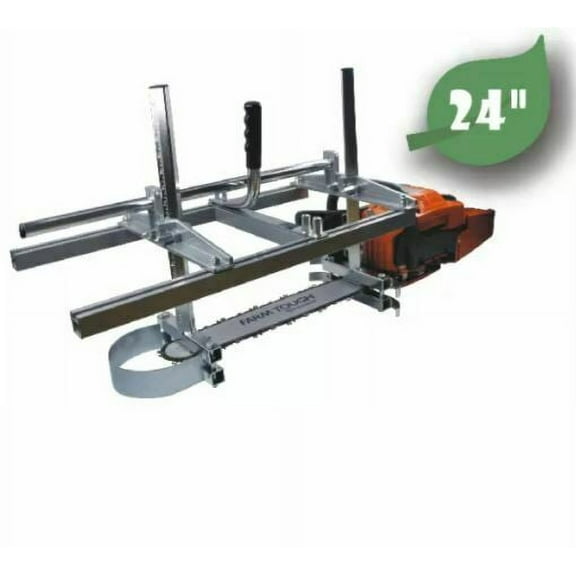 24 Inch HolzfformÂ® Portable Chainsaw Mill Planking Milling From 14'' to 24'' Bar