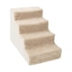 thumbnail image 1 of Escaleras para perros Rampa para subir, cubierta suave, cómodas escaleras extraíbles, lavable para mascotas Beige, 1 of 9