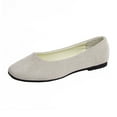 thumbnail image 2 of Willtoo Women's Flats Shoes Pointed Toe Ballet Flats Dress Shoes Comfortable Soft Slip on Shoes for Women Beige US-8.5（EU-41）, 2 of 4