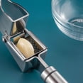 thumbnail image 3 of Broyeur d'Ail en Acier Inoxydable Presse-Ail en Acier Inoxydable de Qualité Supérieure, Broyeur avec Rouleau Éplucheur en Silicone Presse-Ail en Acier Inoxydable Presse-Ail en Acier Inoxydable, 3 of 9