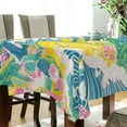 thumbnail image 5 of Yayeee Tablecloths 54" x 54" Rectangle Wrinkle Resistant Party Table Cover, Yellow Mountains, 5 of 8