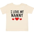 thumbnail image 3 of Inktastic I Love My Nanny Boys or Girls Baby T-Shirt, 3 of 5