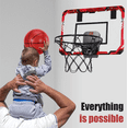 thumbnail image 4 of Mini Canasta De Baloncesto Infantil Con Anotador Y 3 Pelotas Modelo Rojo, 4 of 4