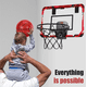 thumbnail image 4 of Mini Canasta De Baloncesto Infantil Con Anotador Y 3 Pelotas Modelo Rojo, 4 of 4