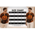 thumbnail image 6 of JULMCOMO Halloween Polo Shirts for Men Pumpkin Skull Spider Web Print Short Sleeve Collared Trendy Loose Fit Golf Shirts Party Graphic Tees Coffee L, 6 of 9