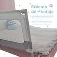 thumbnail image 3 of Kids Heroes Barandal para Cama de 150 cm de Ancho y Altura Ajustable entre 71 y 89 cm, Estructura y Malla Resistentes, 3 of 10