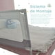 thumbnail image 3 of Kids Heroes Barandal para Cama de 150 cm de Ancho y Altura Ajustable entre 71 y 89 cm, Estructura y Malla Resistentes, 3 of 10