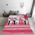 thumbnail image 5 of Salouo Thai elephant Print Bed Blankets, Flannel Blanket Comfortable Air Conditioning Blanket Lightweight Blanket for Sofa Bed Travel & Couch-60"x50", 5 of 7