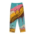 thumbnail image 4 of Balery Melting Banana Fantasy print Women's Pajama Pants,Ultra Lightweight Pjs,Lounge Pant-X-Large, 4 of 9