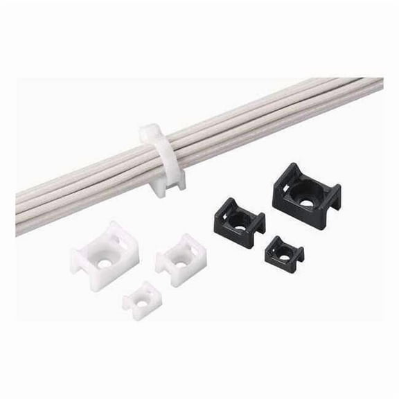 Panduit Cable Tie Mount,Screw Applied,PK100 TM2S6-C