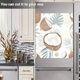thumbnail image 6 of Coconut and Leaves Dishwasher Magnetic Covers Magnet Sticker Kitchen Decor Dishwasher Refrigerator Front Door Covers Decorative Magnetic 23" x 26", 6 of 6