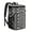 Black, variant on Bohemian Cooler Backpack – Artistic Style Insulated Backpack Cooler Bag with Earthy Leak-Proof Design for Women, Students, and Outdoor Use