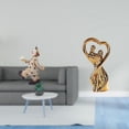 thumbnail image 2 of Figura de , escultura de resina, adorno de mesa, estatua de pareja, colección de arte, diseño adecuado para dormitorio, sala de estar, oficina,, 2 of 8