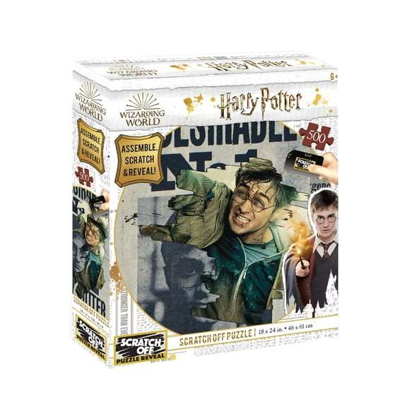 University Games U08567 Harry Potter Wanted Scratch Off Puzzle (Paperback)