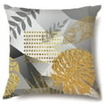 thumbnail image 1 of Peach Skin Geometric Abstract Landscape Pillowcase, Very Suitable For Sofa, Bedroom, Chair, Courtyard Decoration-week, 1 of 4