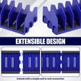 thumbnail image 3 of 2 Pcs Plier Organizer Rack with Nonslip Rubber Base 10 Slots Pliers Cutters Organizer Rack Plastic Tool Organizer Space Saving Tool Drawer Toolbox Organizer for Tool Box Storage, 3 of 9