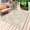 Light Brown, variant on Turquoise Coastal Outdoor Rug for Patio/Deck/Porch, Non-Slip Large Area Rug 4 x 6 Ft, Nautical Coral Starfish Shell Octopus Sea Indoor Outdoor Rugs Washable Area Rugs, Camping Rug Carpet Runner