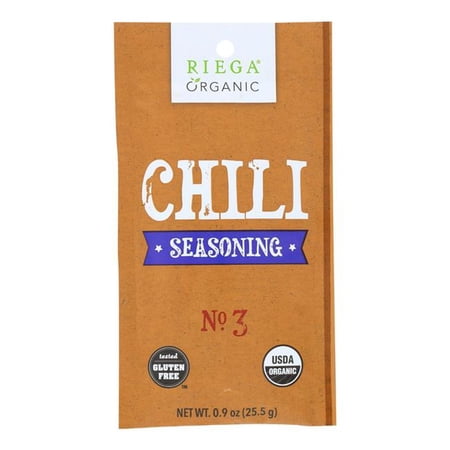 Riega Foods 0.9 oz Organic Chili Seasoning