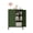 Green, variant on Metal Storage Cabinet with 2 Doors - 31.5''H Bathroom Floor Storage Cabinet
