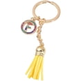 thumbnail image 1 of 26 Letters A-Z Decorative Alphabet Initial Charm Keychain for Women Girls Men Teenager Gift, 1 of 2