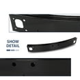 thumbnail image 5 of Front Upper Bumper Reinforcement Iron Black Fit For 2010-2016 Cadillac SRX 22792566, 5 of 10