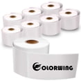 thumbnail image 1 of COLORWING Compatible 2-5/16" x 4" Labels Replacement for DYMO 30256 LW Shipping Labels, 59mm x 102mm Labels for DYMO LabelWriter 450, 450 Turbo, 450 Twin Turbo, 4XL Printers[8 Rolls, 300 Labels/Roll], 1 of 10
