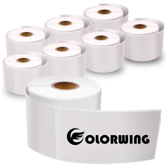COLORWING Compatible 2-5/16" x 4" Labels Replacement for DYMO 30256 LW Shipping Labels, 59mm x 102mm Labels for DYMO LabelWriter 450, 450 Turbo, 450 Twin Turbo, 4XL Printers[8 Rolls, 300 Labels/Roll]
