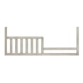 thumbnail image 2 of Pemberly Row Wood Transitional Toddler Rail in Rustic White Finish, 2 of 4