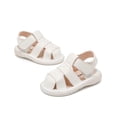 thumbnail image 3 of JAJAHO Toddler Sandals Boys Girls First Walking Shoes Breathable Open Toe Hook And Loop Non- Summer Sandals, 3 of 5