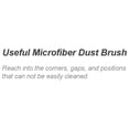 thumbnail image 3 of Microfiber Dust Brush Gap Dust Cleaning Artifact Washable Microfiber Duster Bendable Extendable Gap Dusters for, 3 of 8