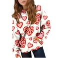 thumbnail image 4 of TaTaai Valentine's Day Printed Hoodie, Youth Long Sleeve Pullover, Pocket Casual Sweatshirt, Holiday Gift Apparel Gift, 4 of 9