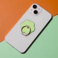thumbnail image 3 of LAICAIW Flower Cell Phone Ring Holder, Cute Phone Back Ring Grip for Finger and Hand (Green), 3 of 6