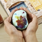 Cute Pea Shape Winter USB Rec hargeable Mini Hand Warmer Massage Portable with p owerbank 4000mah for CellP hone