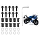 thumbnail image 1 of Kit De Pernos De Parabrisas De 10 Piezas, Pernos De Parabrisas De Motocicleta De Alta Resistencia, Arandelas De Tuerca, Kit De Montaje De Carenado De Motocicleta Universal, 1 of 7