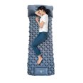 thumbnail image 4 of Cojín para dormir al aire libre, colchón inflable para acampar, cojín para senderismo (azul oscuro) Likrtyny Para estrenar, 4 of 6