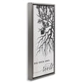 thumbnail image 3 of Stupell Industries Dig Your Own Roots Empowering Inspirational Painting Gray Floater Framed Canvas Art Print Wall Art, 11 x 25, 3 of 9