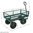 thumbnail image 5 of Pure Garden Wagon Cart with 650lb Capacity and Removable Sides (Green), 5 of 6