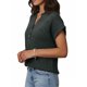 thumbnail image 2 of TaTaai V Neck Loose Solid Color T-shirt, Women's Fashion Casual Top, Lightweight Soft Design, Spring Winter Home Work Dating Outfit, Line Dry Option Gift, 2 of 6