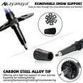 thumbnail image 7 of Trekking Poles,AYAMAYA Adjustable Hiking Stick,Lightweight Walking Poles for Hiking Backpacking,Anti Shock Aluminum Alloy Walking Sticks with Quick Flip-Lock（Blue）, 7 of 7