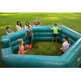 thumbnail image 2 of SCS Direct Gaga Ball Pit Inflatable 15' Gagaball Court w Electric Air Pump - Inflates in Under 3 Minutes - Indoor & Outdoor Spring Gift, Recess/Playground Accessories, 2 of 5