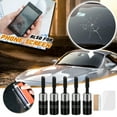 thumbnail image 1 of Automotive Windshield Repair Resin Fluid Kit | 24 ml | Quick Cure Portable Glass Chip & Crack Restoration | Laminated Car Window Fix | Bullseye Star Line Scratch | 1 Bottle + Scraper + 5 Films, 1 of 8