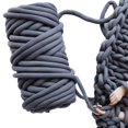 thumbnail image 2 of Hand-Woven Blanket Wire Cored Wire Cloth Strip Thick Wool Diy Blanket Material Can Not Be Washed Off, 2 of 5