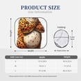 thumbnail image 3 of JUNZAN Cartoon Cheetah With Attitude Pattern Car Windshield Sun Shade | Reflective Sunshade | Foldable 2-Piece Sun Shield Protect Your Car | Fits Sedans, SUVs, Hatchbacks-Small, 3 of 6