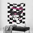thumbnail image 5 of Kuromi And My Melody Tapestry Wall Hanging Wall Decor Wall Art Tapestry Home Decoration For Bedroom, Living Room, Dorm 40x60 Inch, 5 of 7
