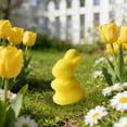 thumbnail image 5 of WUJGXI Bunny Figurine Easter Home Cute Desktop Tabletop Ornament For Living Room Decoration, 5 of 6